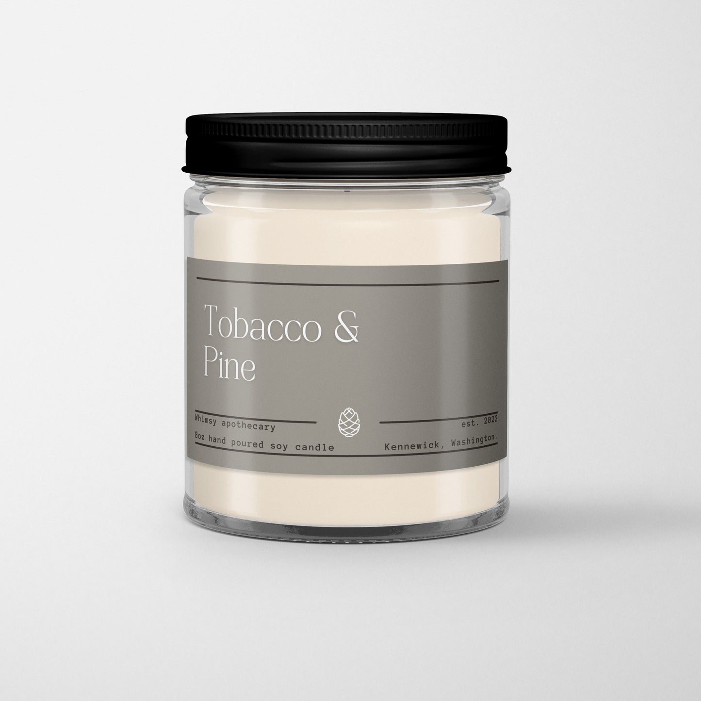 Tobacco & Pine 8oz Candle