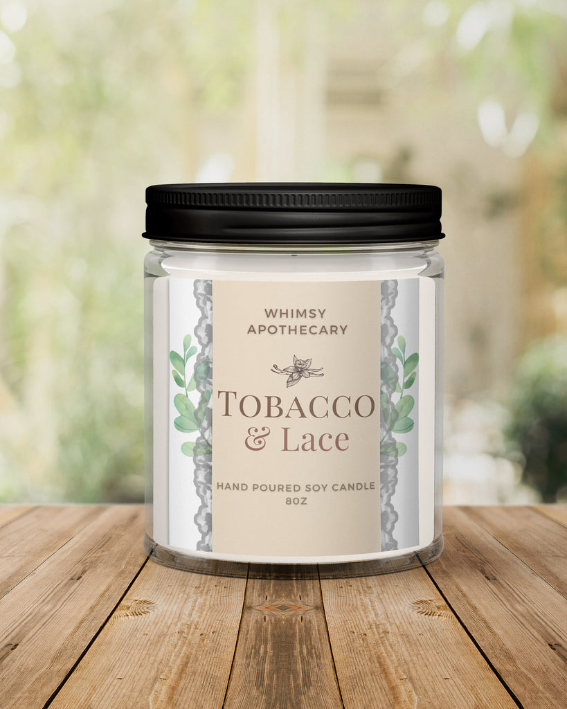 Tobacco and Lace 8oz Candle